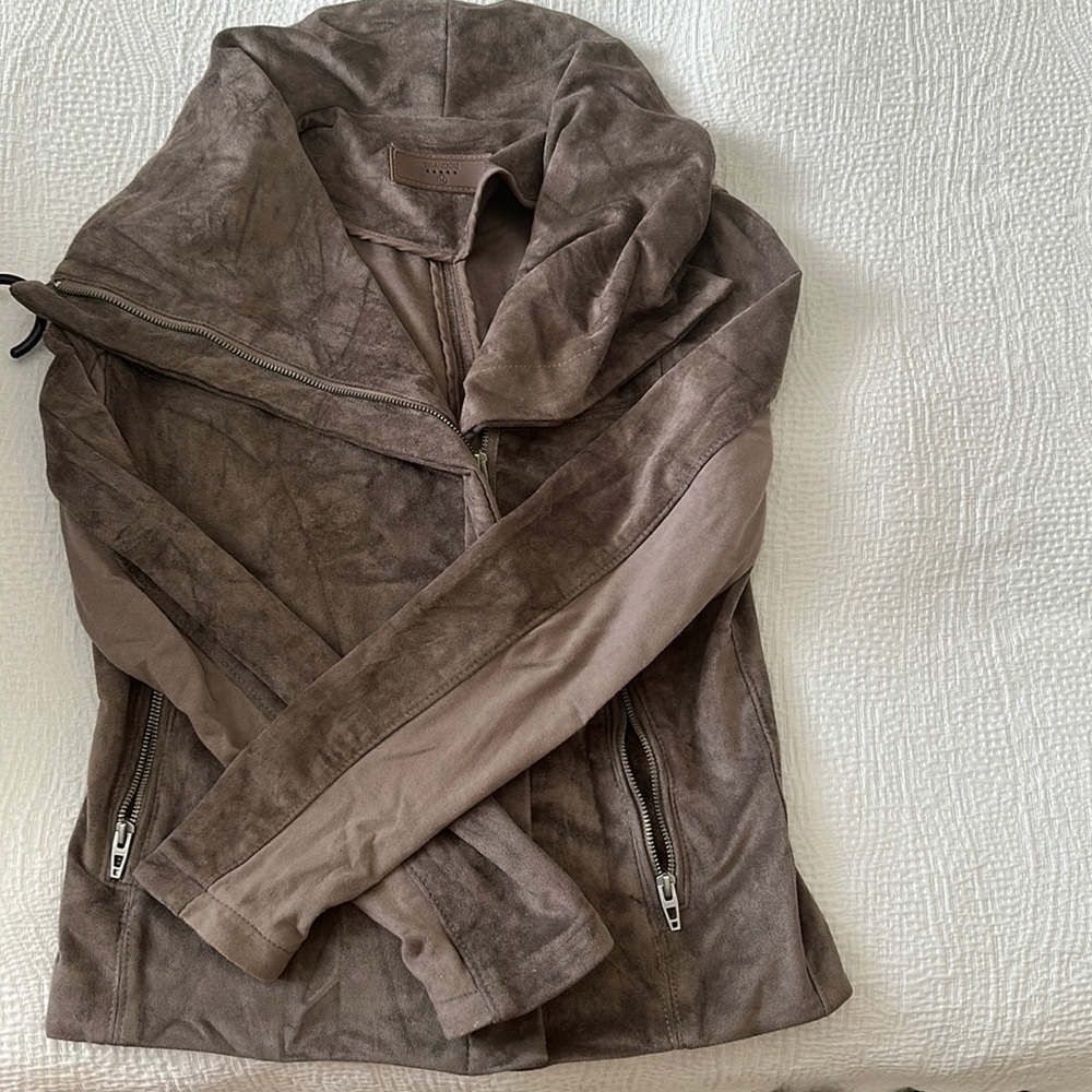 Fitted Suede Jacket